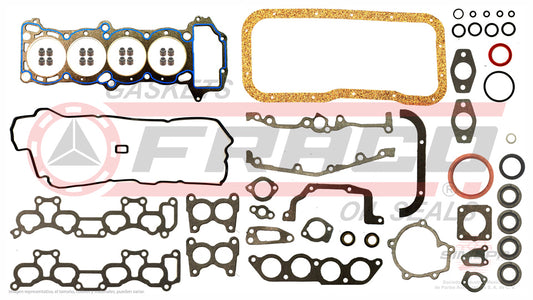 FSX-5840172 - JUEGO DE EMPAQUES PARA NISSAN NX L4 1.6 L 16 V. DOHC GA16DE 1991-1993
