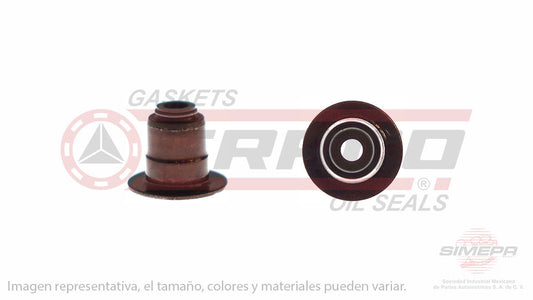 S-2417-V - (50 PIEZAS) SELLO DE VALVULA (RETEN) PARA CHEVROLET SPARK L4 1.2 L 16 V. DOHC BD12D1 LMU 2010-2013