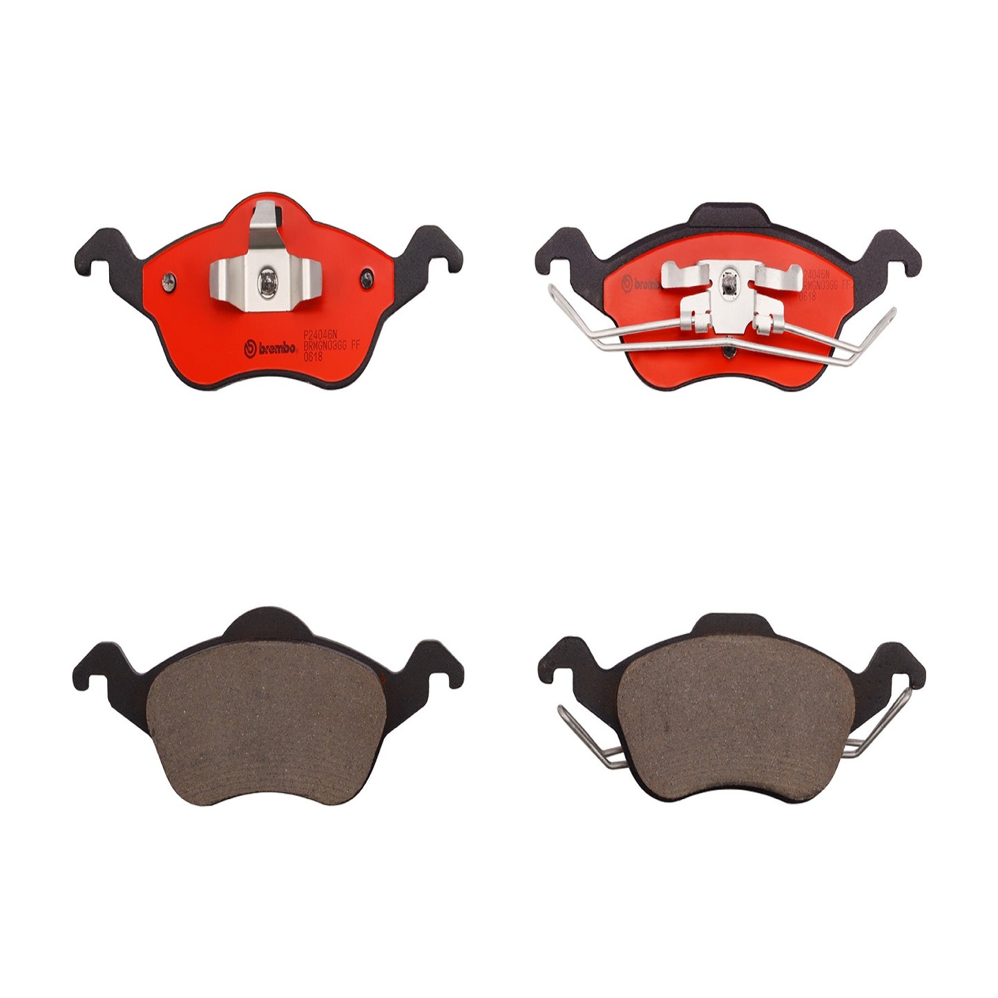 BRE-P24046N - BALATAS DELANTERAS PARA FORD FOCUS BASE 2002-2002