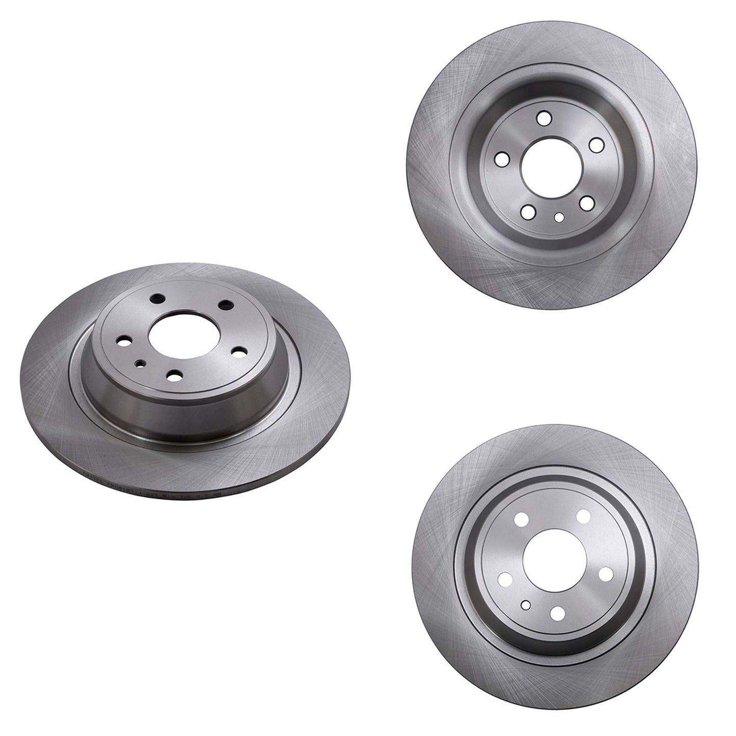 FR-08187 PAR DISCOS DE FRENO TRASEROS FORD FUSION HYBRID 4 CIL 2.5L 2012-2012