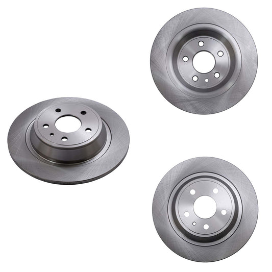 FR-08187 PAR DISCOS DE FRENO TRASEROS FORD FUSION HYBRID 4 CIL 2.5L 2012-2012