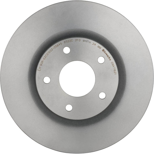 BRE-09.A716.21 - PAR DE DISCOS DE FRENO DELANTEROS PARA NISSAN JUKE ADVANCE 2012-2017