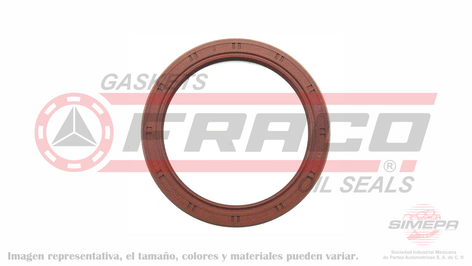 S-075012-V - RETEN DE CIGÜEÑAL PARA AMC EAGLE L4 2.5 L 8 V. 150 CID 1981-1984