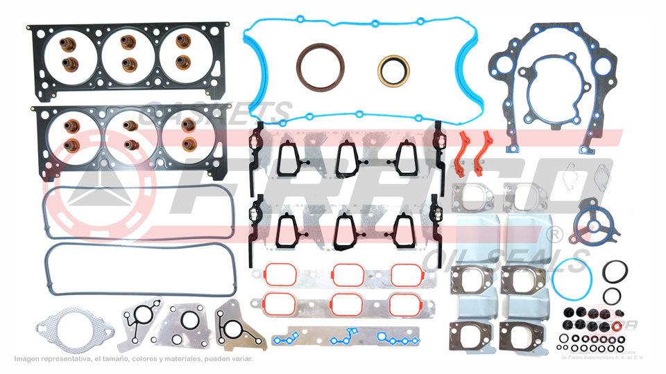 FSX-3062141 - JUEGO DE EMPAQUES PARA BUICK LUCERNE V6 3.9 L 12 V OHV LGDLZ9 2009-2011