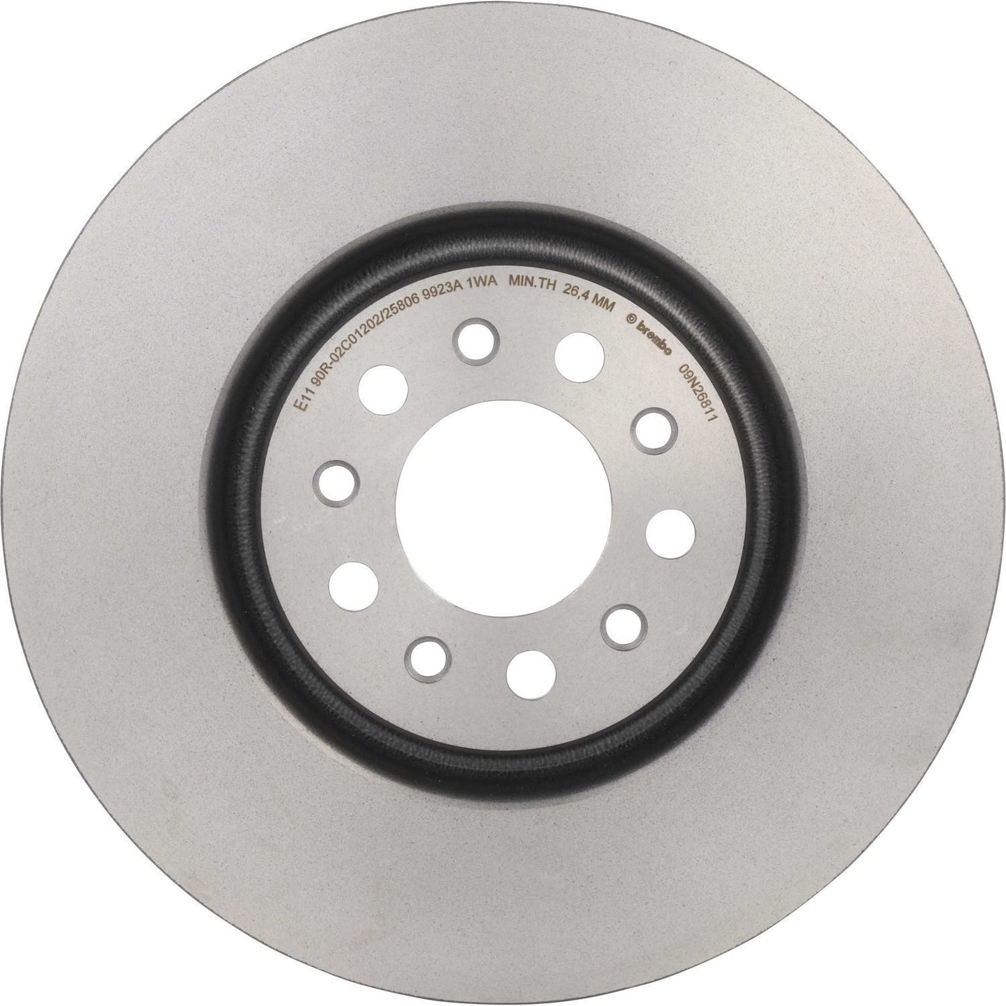 BRE-09.N268.11 - PAR DE DISCOS DE FRENO DELANTEROS PARA CHRYSLER 200 C 2015-2016