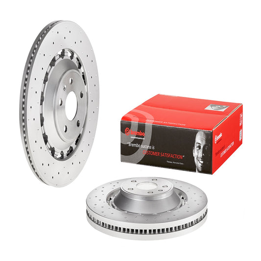 BRE-09.D174.33 - PAR DE DISCOS DE FRENO DELANTEROS PARA AUDI RS3 BASE 2019-2020