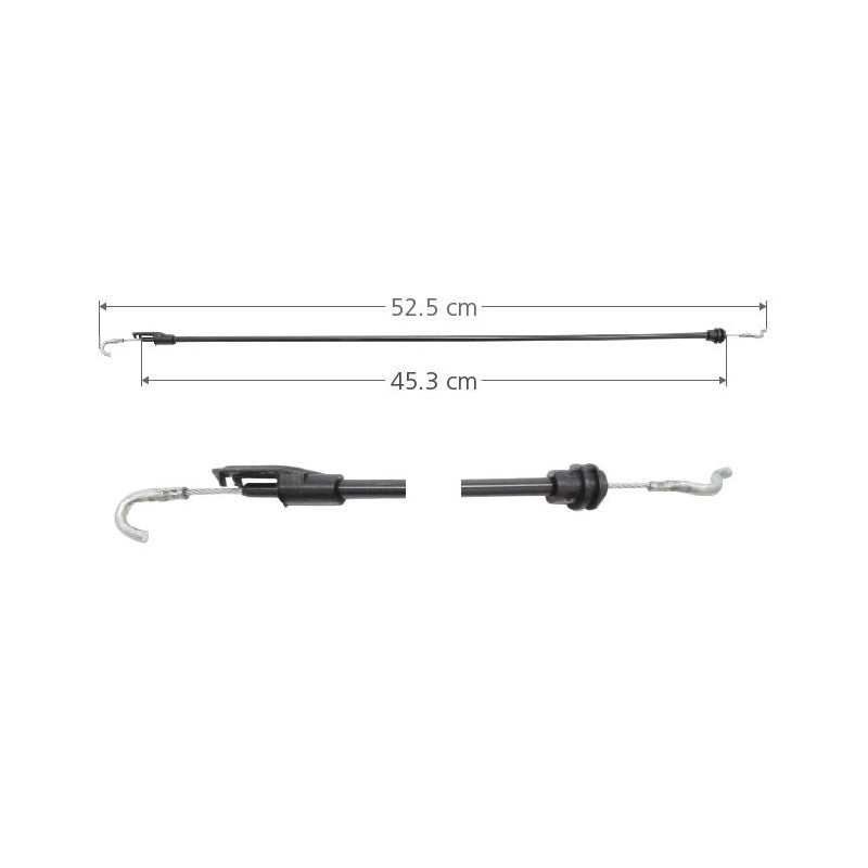 MANJ-96523 - CHICOTE CERRADURA PARA SEAT IBIZA 2001-2009 DERECHA/IZQUIERDA DELANTERA
