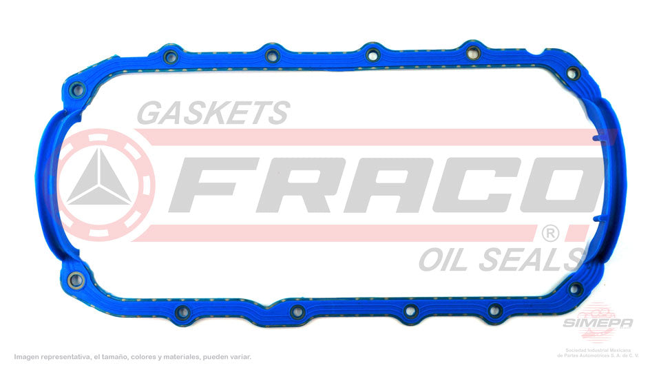 OSX-3062004 - EMPAQUE DE CARTER PARA BUICK CENTURY V6 2.8 L 12 V. OHV 1985-1989