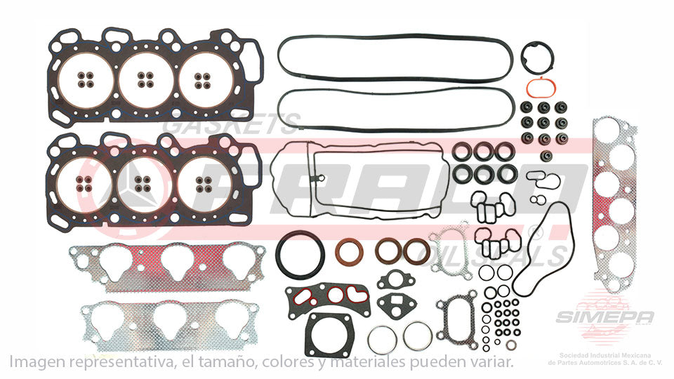 FSX-3562040NR - JUEGO DE EMPAQUES PARA HONDA ACCORD V6 3.0 L 24 V. SOHC J30A4 2003-2004