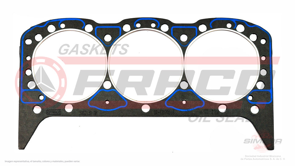 HGX-3062130-NR - EMPAQUE DE CABEZA PARA CHEVROLET ASTRO V6 4.3 L 12 V. OHV TKTBI 262 " 1985-1992