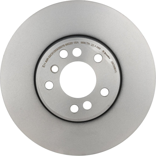 BRE-09.C896.11 - PAR DE DISCOS DE FRENO DELANTEROS PARA BMW X5 3.0I 2001-2006