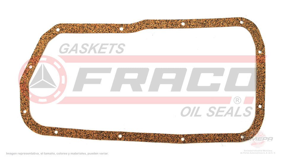OSX-5840301 - EMPAQUE DE CARTER PARA NISSAN 240SX L4 2.4 L 12 V. SOHC KA24E 1989-1990