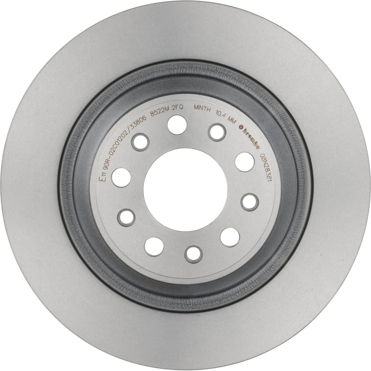 BRE-08.N283.81 - PAR DE DISCOS DE FRENO TRASEROS PARA JEEP CHEROKEE 75TH ANNIVERSARY 2016-2016