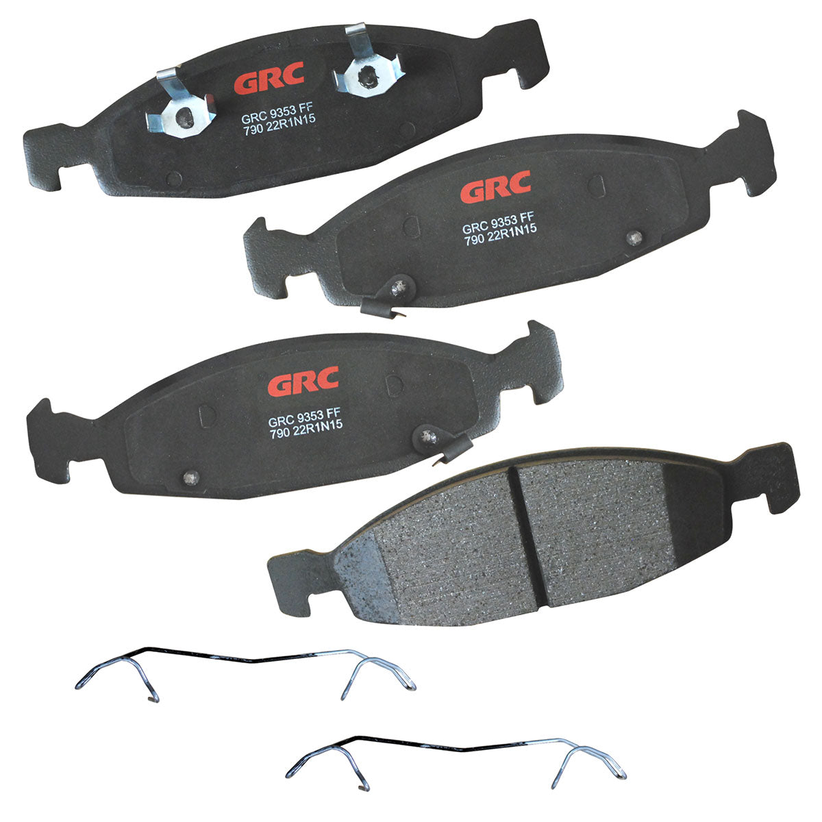 GMD790 - BALATAS SEMIMETALICAS DELANTERAS PARA JEEP GRAND CHEROKEE 1999-2002