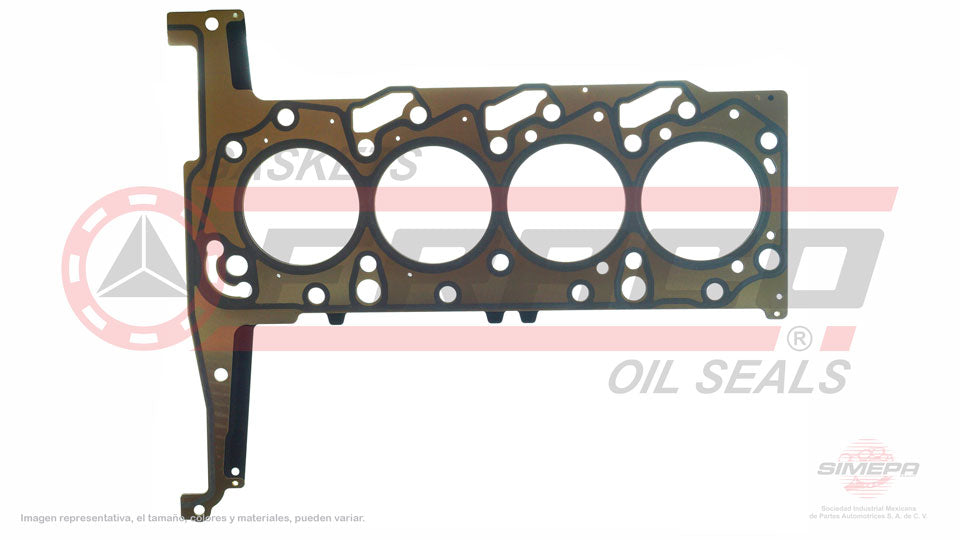 HGX-2640062-1MLO - EMPAQUE DE CABEZA PARA FORD TRANSIT L4 2.2 L DIESEL 16 V. TDI DIESEL 2014-2017