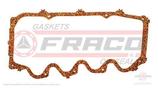 VSX-2640012 - EMPAQUE DE TAPA PUNTERIAS PARA FORD ESCORT L4 1.6 L 8 V. SOHC 1981-1985