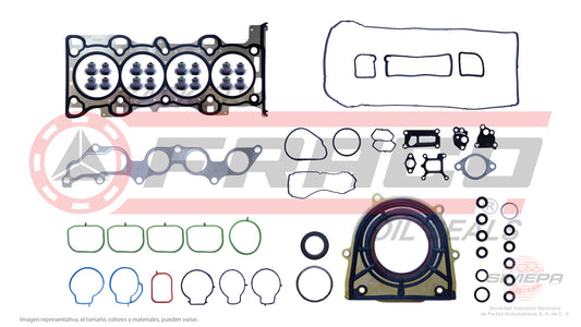 FSX-5340221 - JUEGO DE EMPAQUES PARA FORD FOCUS 2.0 L L4 16 V. DOHC 2005-2011