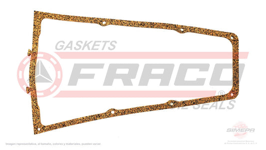 VSX-2640070 - EMPAQUE DE TAPA PUNTERIAS PARA FORD AEROSTAR L4 2.3 L SOHC 8 V. 140 CID 1986-1987