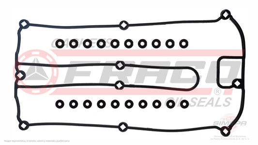 VSX-2640041-1 - EMPAQUE DE TAPA PUNTERIAS PARA FORD FOCUS L4 2.0 L DOHC 16 V. ZETEC 2002-2004