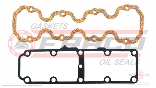 VSX-1640020 - EMPAQUE DE TAPA PUNTERIAS PARA CHEVROLET CHEVY L4 1.6 L. 8 V. SOHC 1996-2012