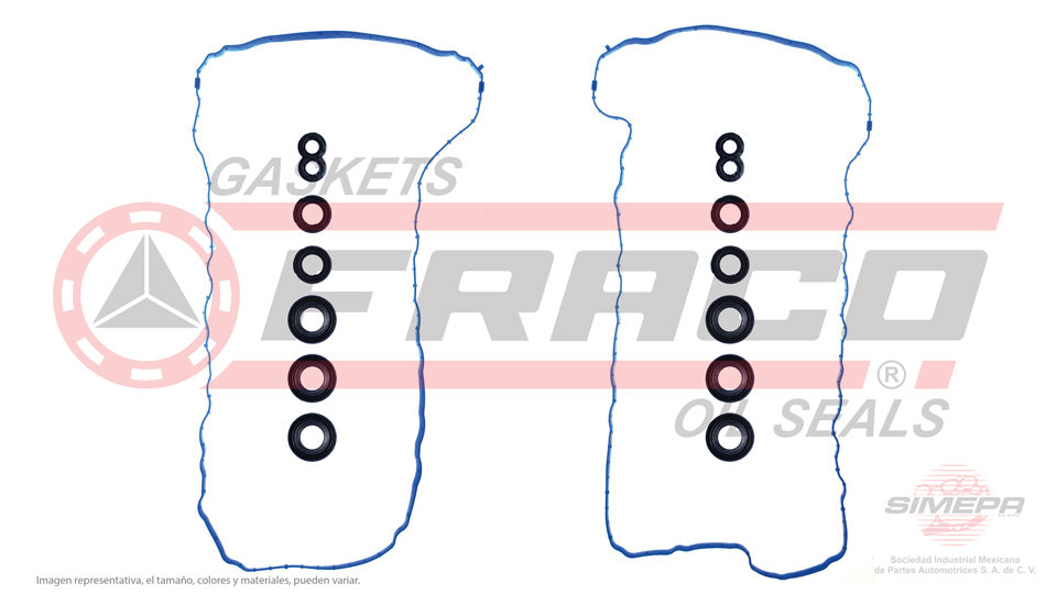 VSX-3062091 - EMPAQUE DE TAPA PUNTERIAS PARA BUICK LACROSSE 3.6 L V6 24 V DOHC LGX 2017-2019