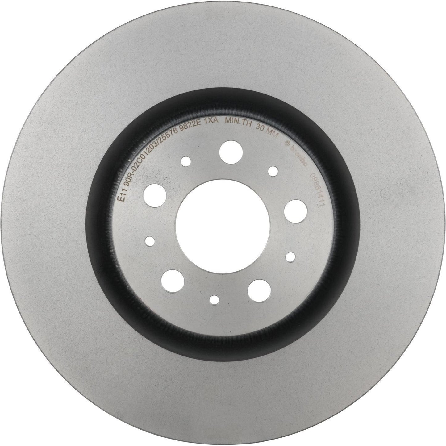 BRE-09.8614.11 - PAR DE DISCOS DE FRENO DELANTEROS PARA VOLVO S60 R 2004-2007