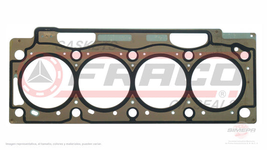 HGX-6540181-MLO - EMPAQUE DE CABEZA PARA RENAULT TRAFIC L4 1.9 L DIESEL 8 V. DIESEL F9Q 2007-2014
