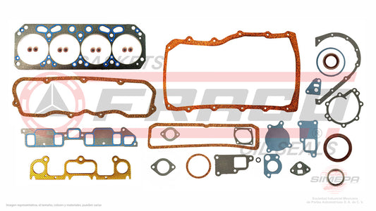 FSX-3040116 - JUEGO DE EMPAQUES PARA BUICK CENTURY L4 2.5 L 8 V. OHV 1988-1989