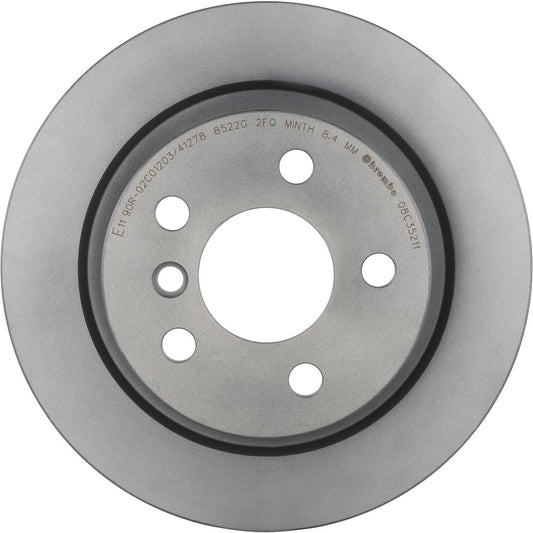 BRE-08.C352.11 - PAR DE DISCOS DE FRENO TRASEROS PARA BMW 118I BASE 2021-2022