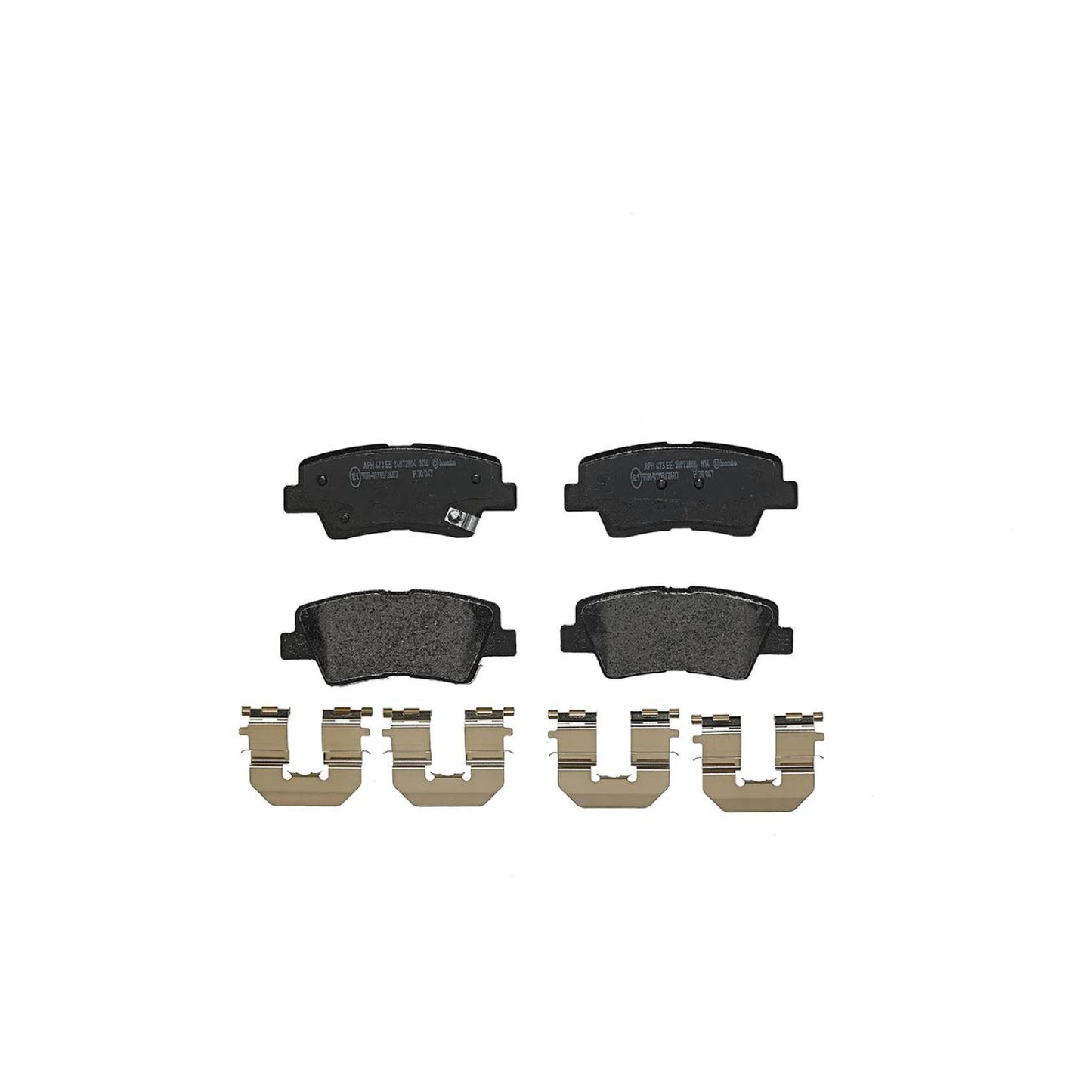 BRE-P30047 - BALATAS TRASERAS PARA HYUNDAI ELANTRA BLUE 2010-2010