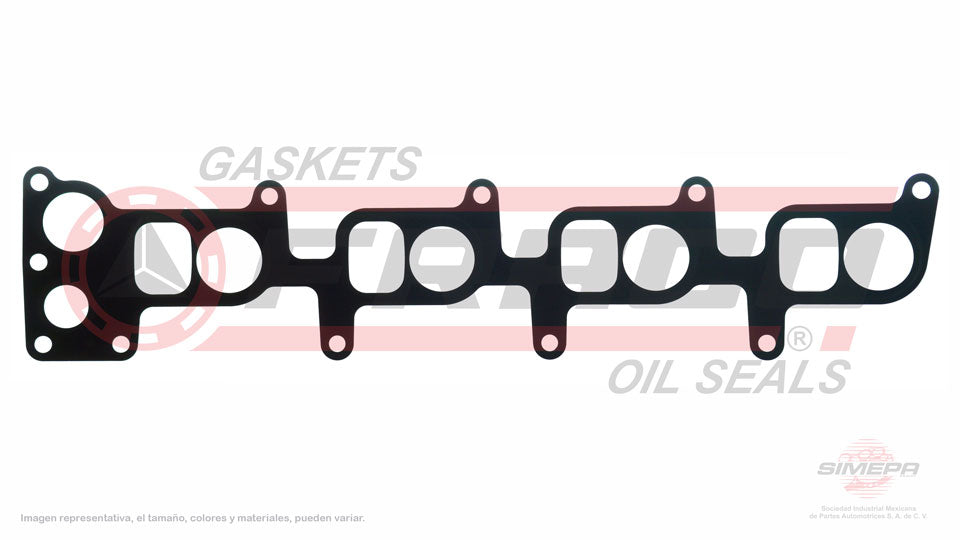 MIX-5440001 - EMPAQUE MULTIPLE DE ADMISION PARA MERCEDES BENZ SPRINTER L4 2.1 L DIESEL 16 V. DOHC OM611 OM646 2007-2017