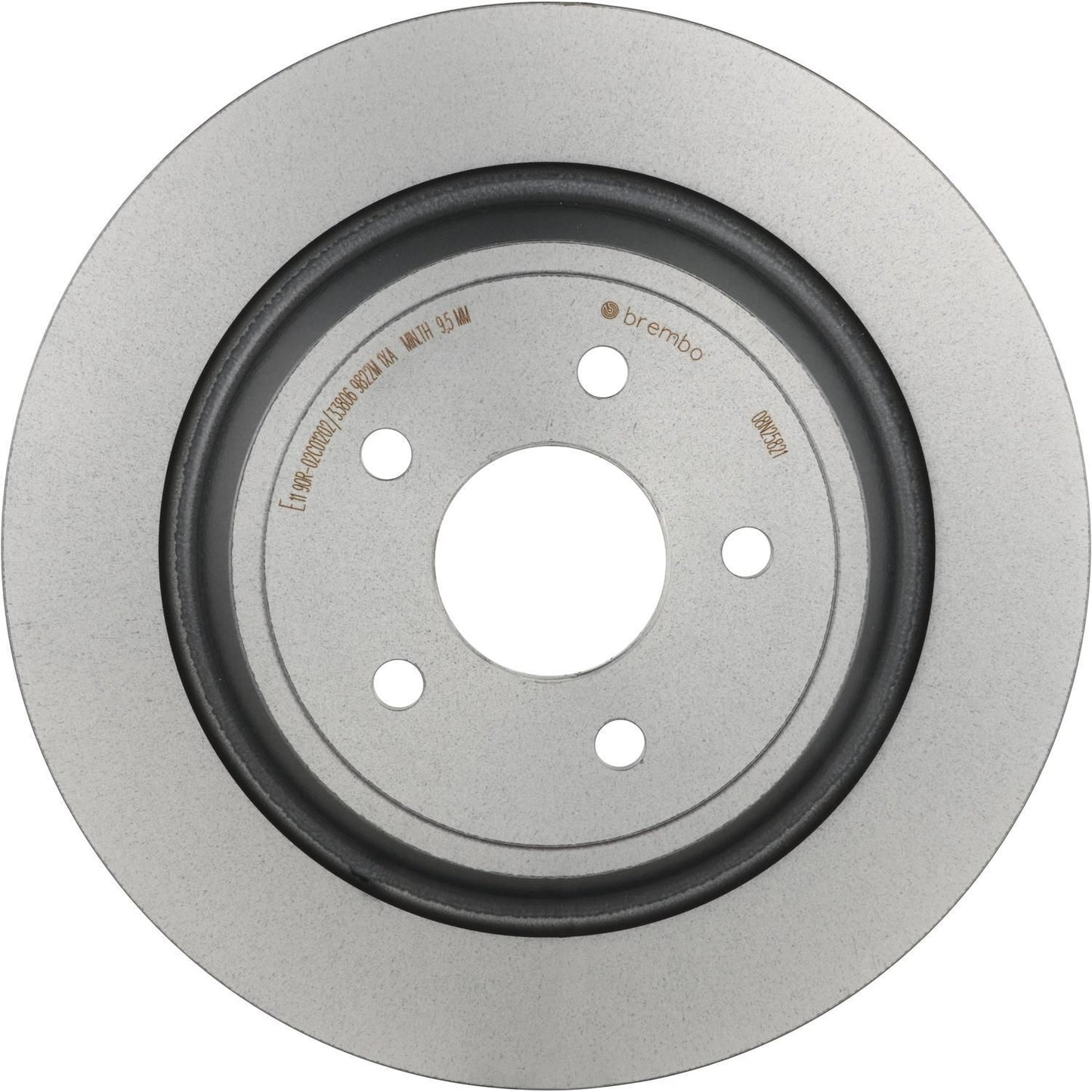 BRE-08.N258.21 - PAR DE DISCOS DE FRENO TRASEROS PARA FORD ESCAPE S 2017-2019