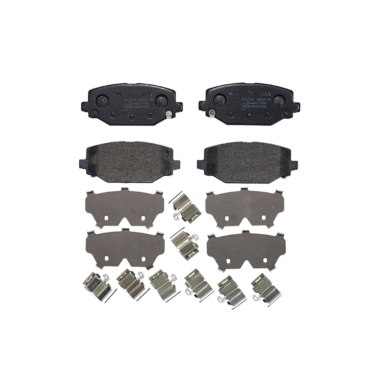 BRE-P11032 - BALATAS TRASERAS PARA CHRYSLER TOWN & COUNTRY 30TH ANNIVERSARY EDITION 2014-2014