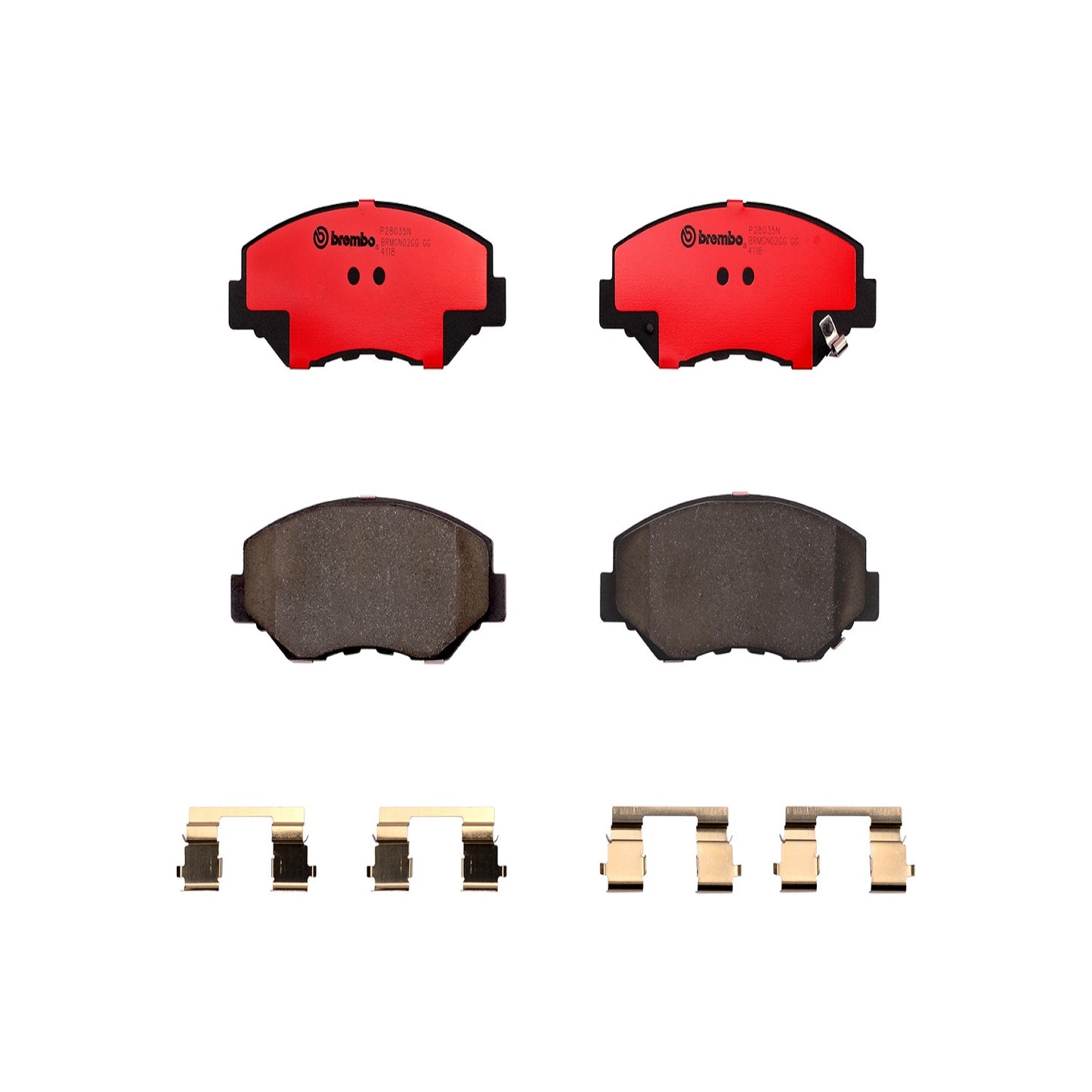 BRE-P28035N - BALATAS DELANTERAS PARA HONDA ACCORD DX 2004-2004