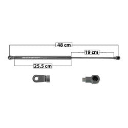 MANJ-50923 - AMORTIGUADOR 5TA PUERTA PARA SUZUKI GRAND VITARA 2006-2015 DERECHA/IZQUIERDA