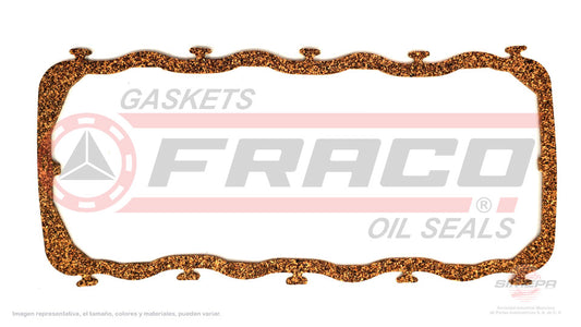 VSX-7640020 - EMPAQUE DE TAPA PUNTERIAS PARA CHEVROLET TRACKER L4 1.6 L 8 V. SOHC 1989-1991