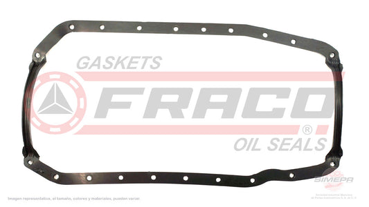 OSX-3840023 - EMPAQUE DE CARTER PARA CHEVROLET LUV L4 1.8 L 8 V. SOHC 1976-1982