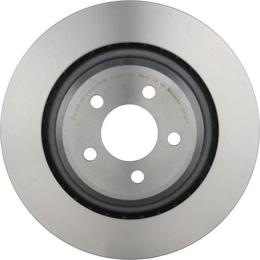 BRE-09.A182.11 - PAR DE DISCOS DE FRENO TRASEROS PARA CHRYSLER 300 C SRT8 2005-2007