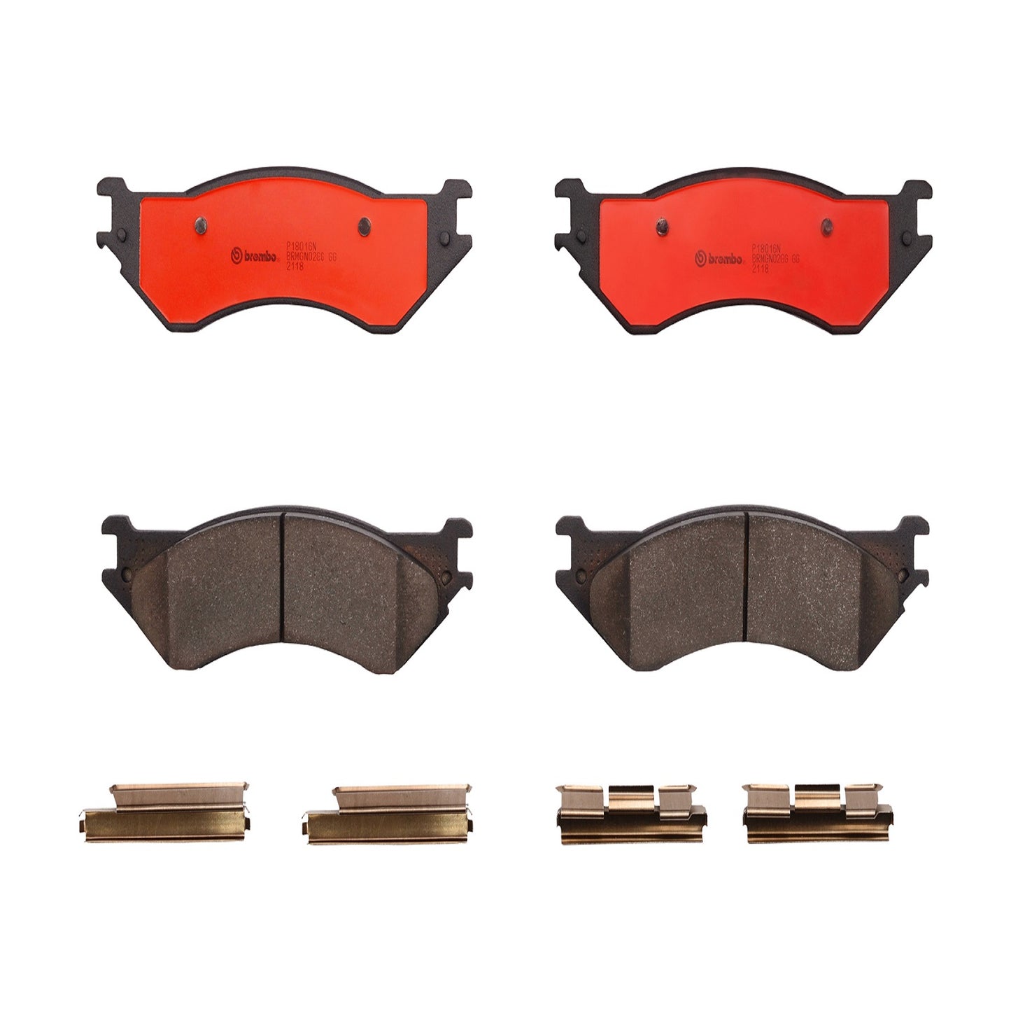 BRE-P18016N - BALATAS TRASERAS PARA DODGE RAM 2500 BASE 2001-2002