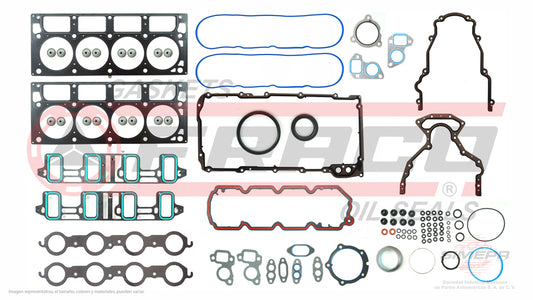 FSX-3082174 - JUEGO DE EMPAQUES PARA CHEVROLET AVALANCHE  V8 6.0 L 16 V. OHV 2007-2009
