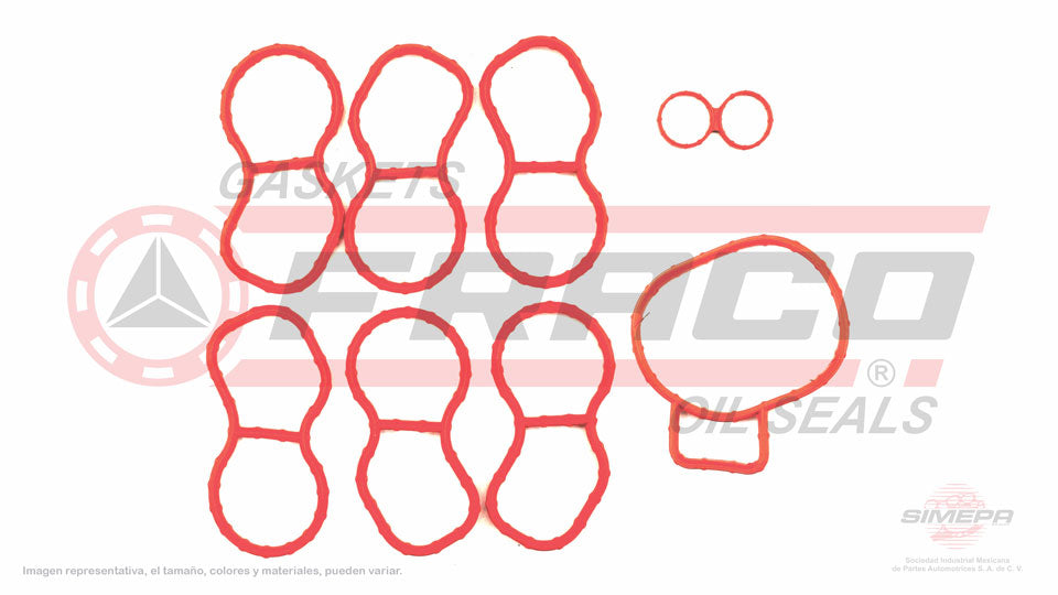 MUX-2662077 - EMPAQUE DE PLENUM PARA FORD WINDSTAR V6 3.8 L 12 V. OHV 1996-1998