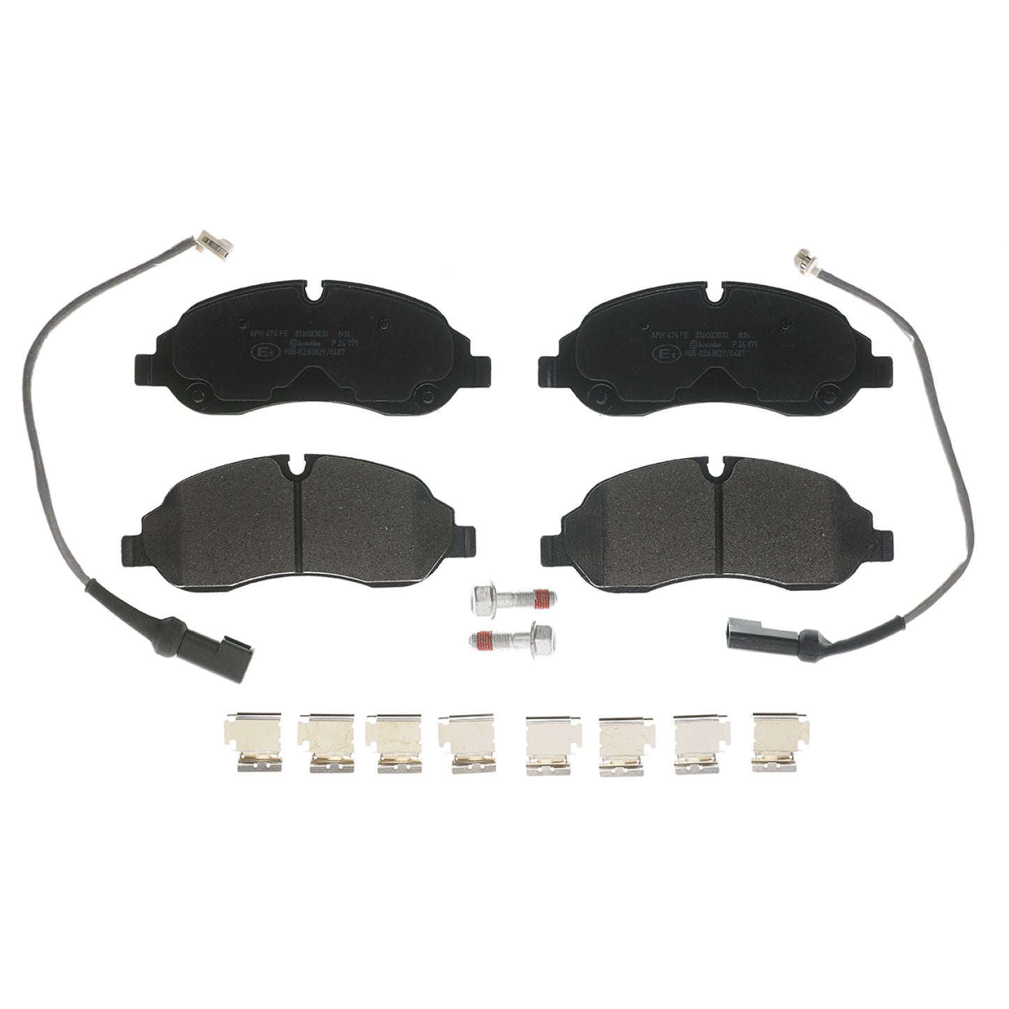 BRE-P24171 - BALATAS DELANTERAS PARA FORD TRANSIT BASE 2015-2020