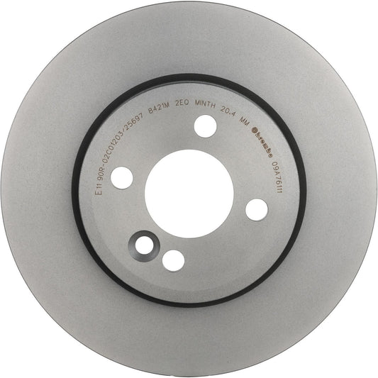 BRE-09.A761.11 - PAR DE DISCOS DE FRENO DELANTEROS PARA MINI COOPER ALL BLACK 2012-2012
