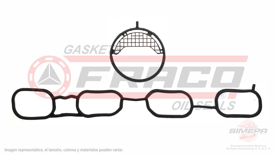 MIX-8040086 - EMPAQUE MULTIPLE DE ADMISION PARA TOYOTA YARIS 1.3 L L4 16 V DOHC 1NRFE 2015-2016