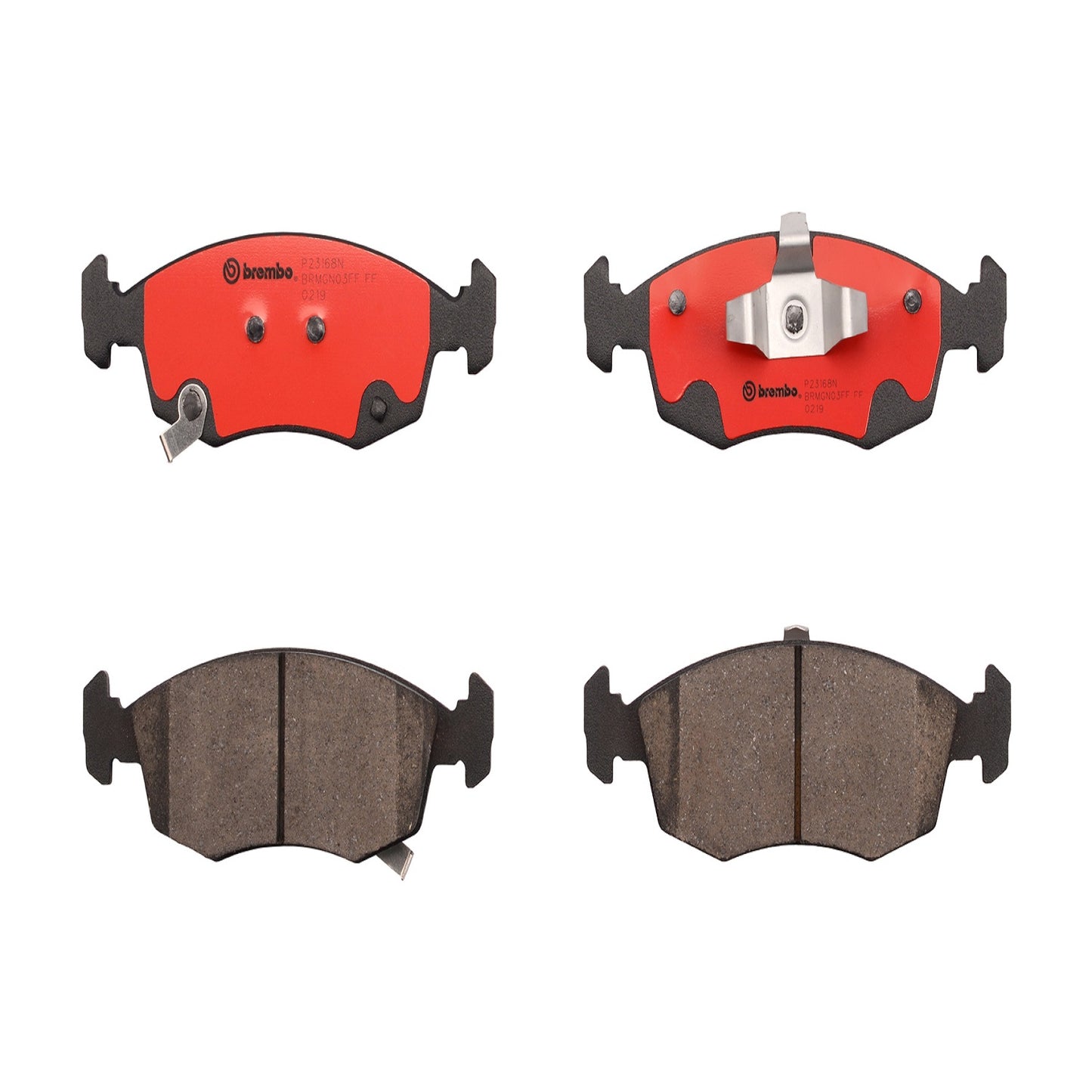 BRE-P23168N - BALATAS DELANTERAS PARA FIAT 500 BASE 2015-2015
