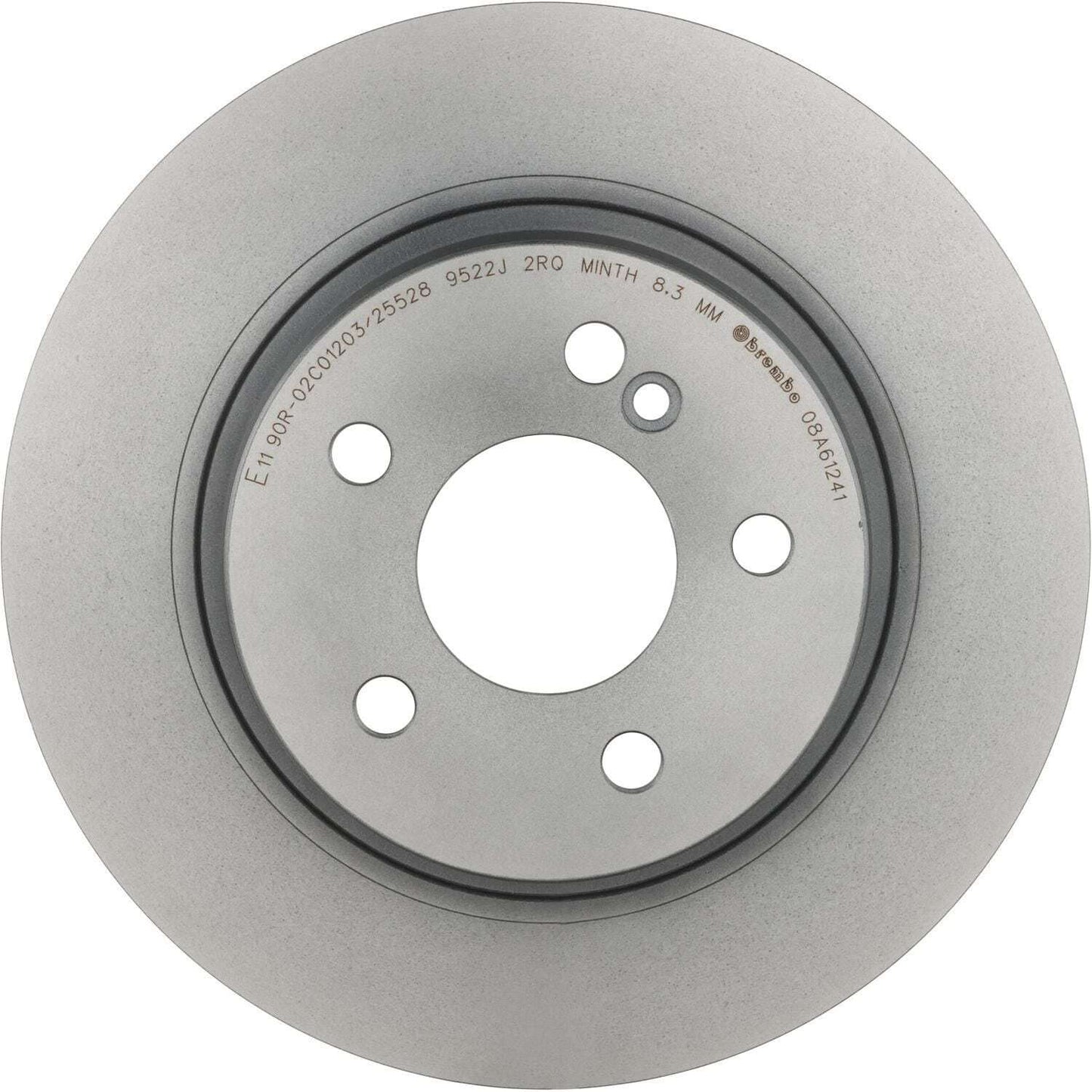 BRE-08.A612.41 - PAR DE DISCOS DE FRENO TRASEROS PARA MERCEDES-BENZ C200 BASE 2013-2013