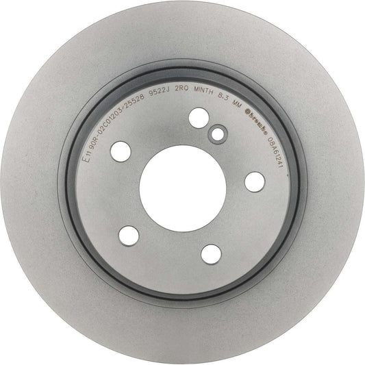 BRE-08.A612.41 - PAR DE DISCOS DE FRENO TRASEROS PARA MERCEDES-BENZ C200 BASE 2013-2013