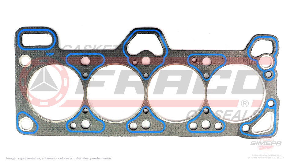 HGX-3640050-SB - EMPAQUE DE CABEZA PARA DODGE VERNA L4 1.5 L 12 V. SOHC G4EB G4EK 2004-2006