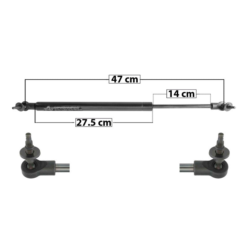 MANJ-60015 - AMORTIGUADOR 5TA PUERTA PARA JEEP GRAND CHEROKEE 1999-2004 DERECHA/IZQUIERDA