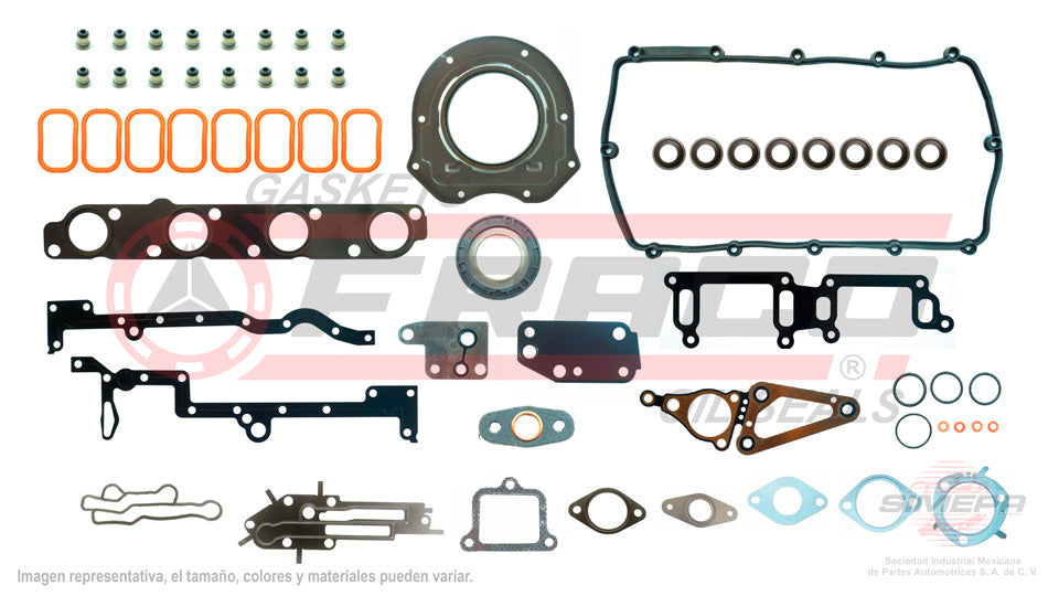 FSX-2640062WHG - JUEGO DE EMPAQUES PARA FORD TRANSIT L4 2.2 L DIESEL 16 V. TDI DIESEL 2014-2017